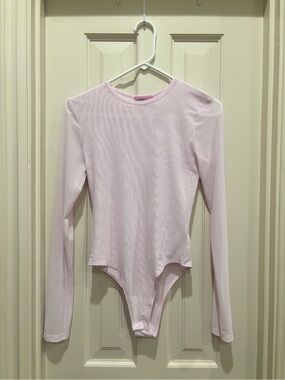 Light Pink Long Sleeve Bodysuit